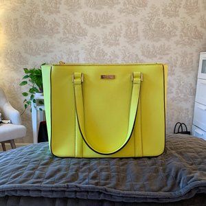 Kate Spade Newbury Lane Cadene Tote Bag, Neon